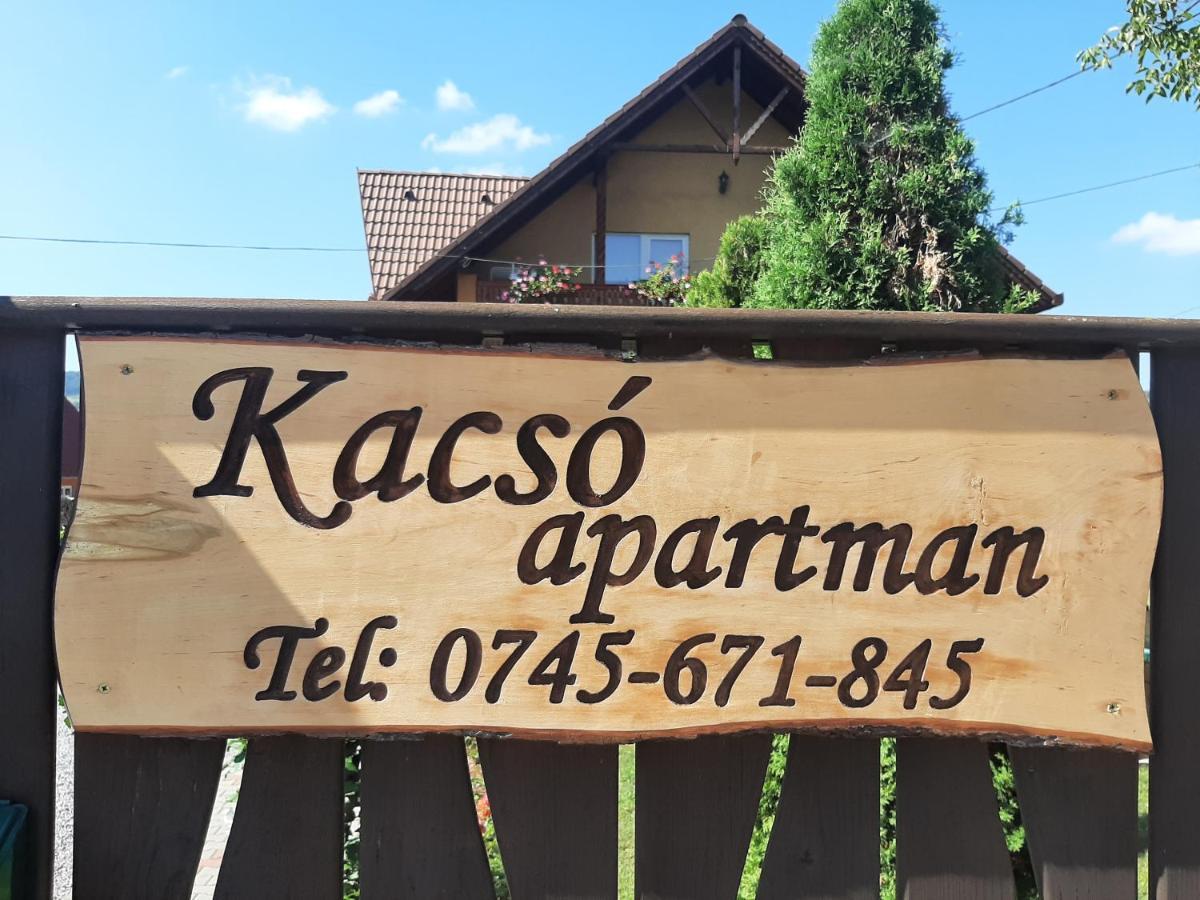 Kacsó Apartma Felsősófalva Kültér fotó